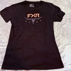 Women's Black Graphic FXR Tee